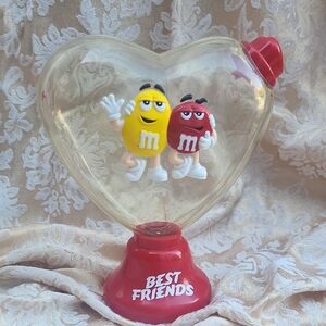 M&M's Best Friends Heart-Shaped Candy Dispenser